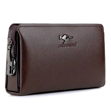 Ví nam da cao cấp khóa số Badenroo, Clutch nam khoá mật khẩu an toàn, bóp da 2 màu sang trọng, bảo hành 12 tháng
