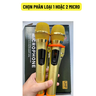 Micro Karaoke Không Dây AT 116, Sử Dụng Cho Loa Kéo, Vang, Amply, Lọc Bỏ Tạp Âm, Chống Hú, Rè, Giúp Âm Thanh Mượt Mà