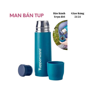 Bình trữ nhiệt Tupperware Buddy 520 ml - Màu Cam Tươi, giữ nóng 24h
