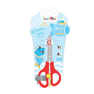 Kéo học sinh Smartkids SC06 dành cho bé từ 5 tuổi trở lên học cấp 1 tiểu học
