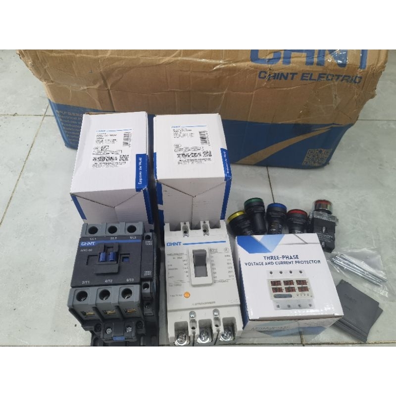 MCCB , Contactor CHNT , Bảo vệ mất pha-mất trung tính | Shopee Việt Nam