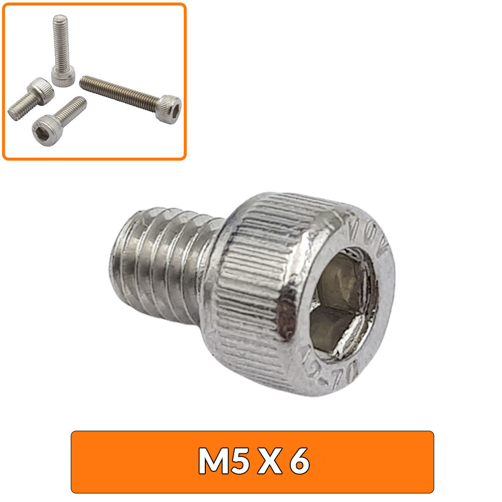 Ốc lục giác M4 | M5 inox 304 đầu tròn nhiều kích thước | Shopee Việt Nam