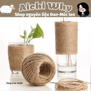 Dây thừng handmade, trang trí || Dây cói gói hoa handmade