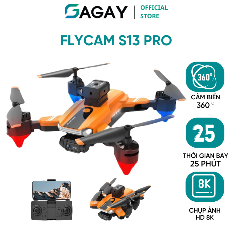 Flycam Mini Drone S13 PRO