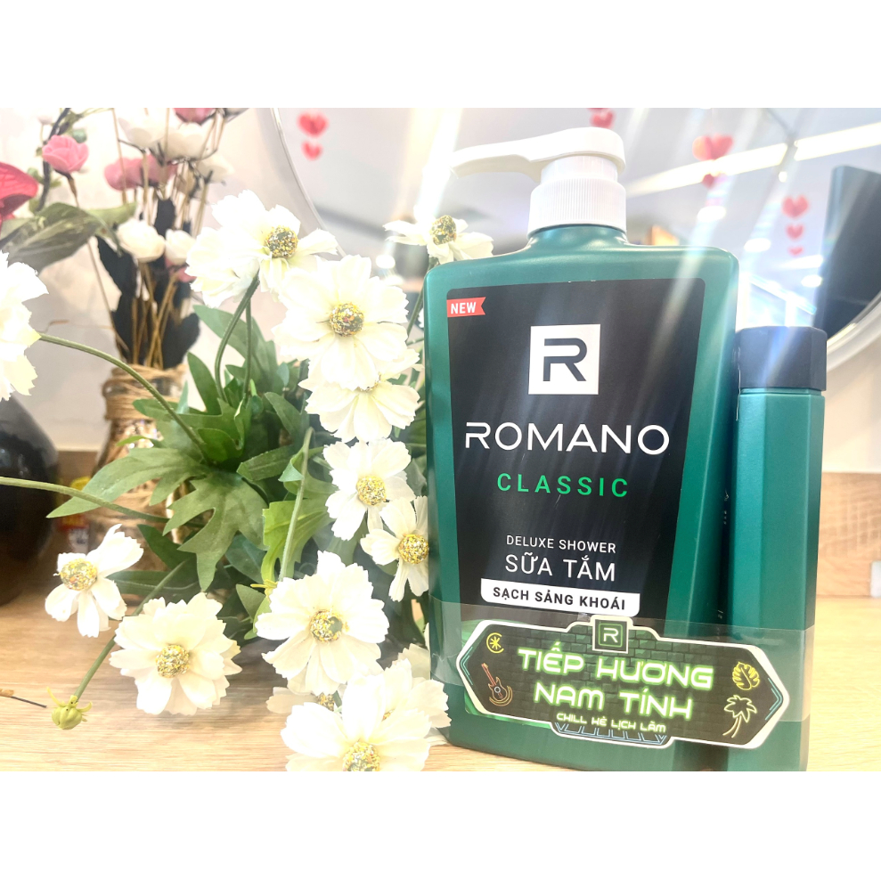 ROMANO - Classic Deluxe Shower 650g (Sữa Tắm - Kèm KM) | Shopee Việt Nam