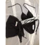 Bikini set 3 món tam giác bacsic quần kín ôm Mông voan cột đủ màu ( HÌNH THẬT)