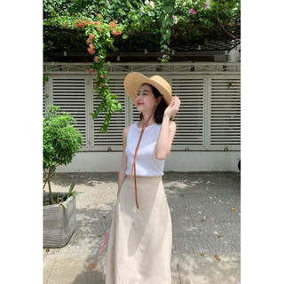 Chân váy xước Hàn dáng A thiết kế Ma Vie