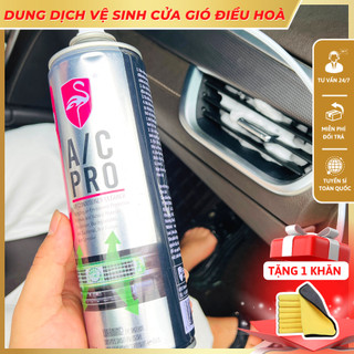 Chai Vệ Sinh Bụi Bẩn Vi Khuẩn Mùi Hôi Điều Hòa Ô Tô Flamingo F020 500ml