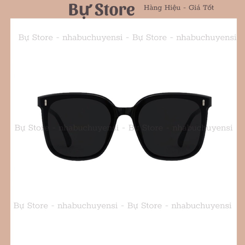 Kính râm dáng vuông thời trang mắt đen đen cho nam nữ - Bự Store ...