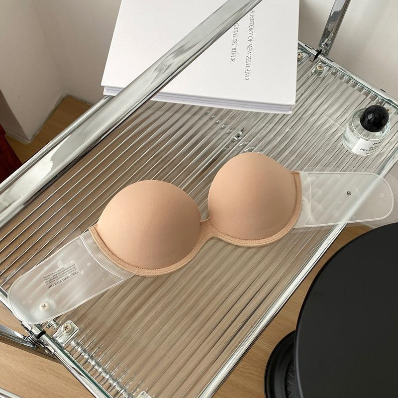 Áo Ngực Không Dây Cúp Ngang Nâng Ngực Chống Tụt Kiểu Hở Lưng 753