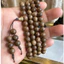 Vòng tay trầm hương tự nhiên(tuổi trầm trên 15 năm) thơm lâu bên mùi,6 7 8mm, gốc Quảng Nam.