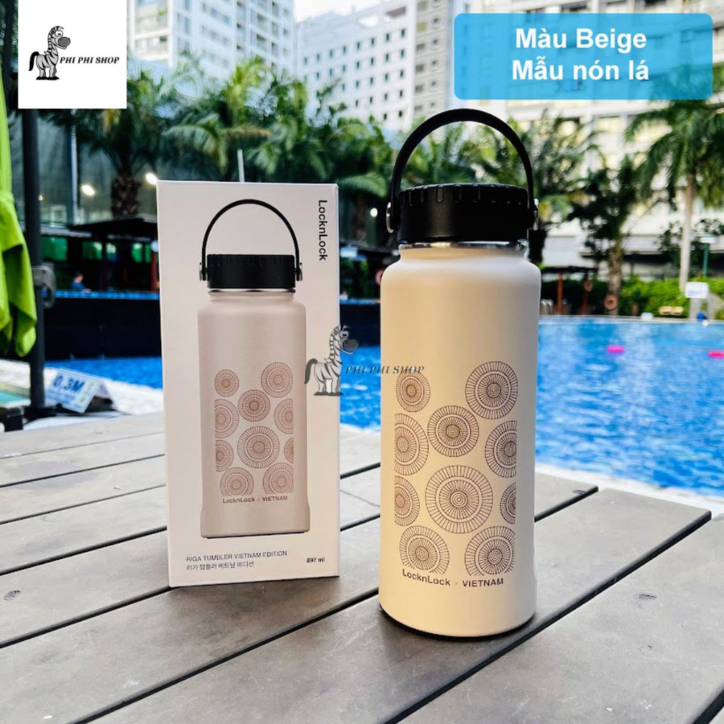 Bình Giữ Nhiệt 897ml Lock&Lock Riga Tumbler LHC4160 Vietnam Edition ...