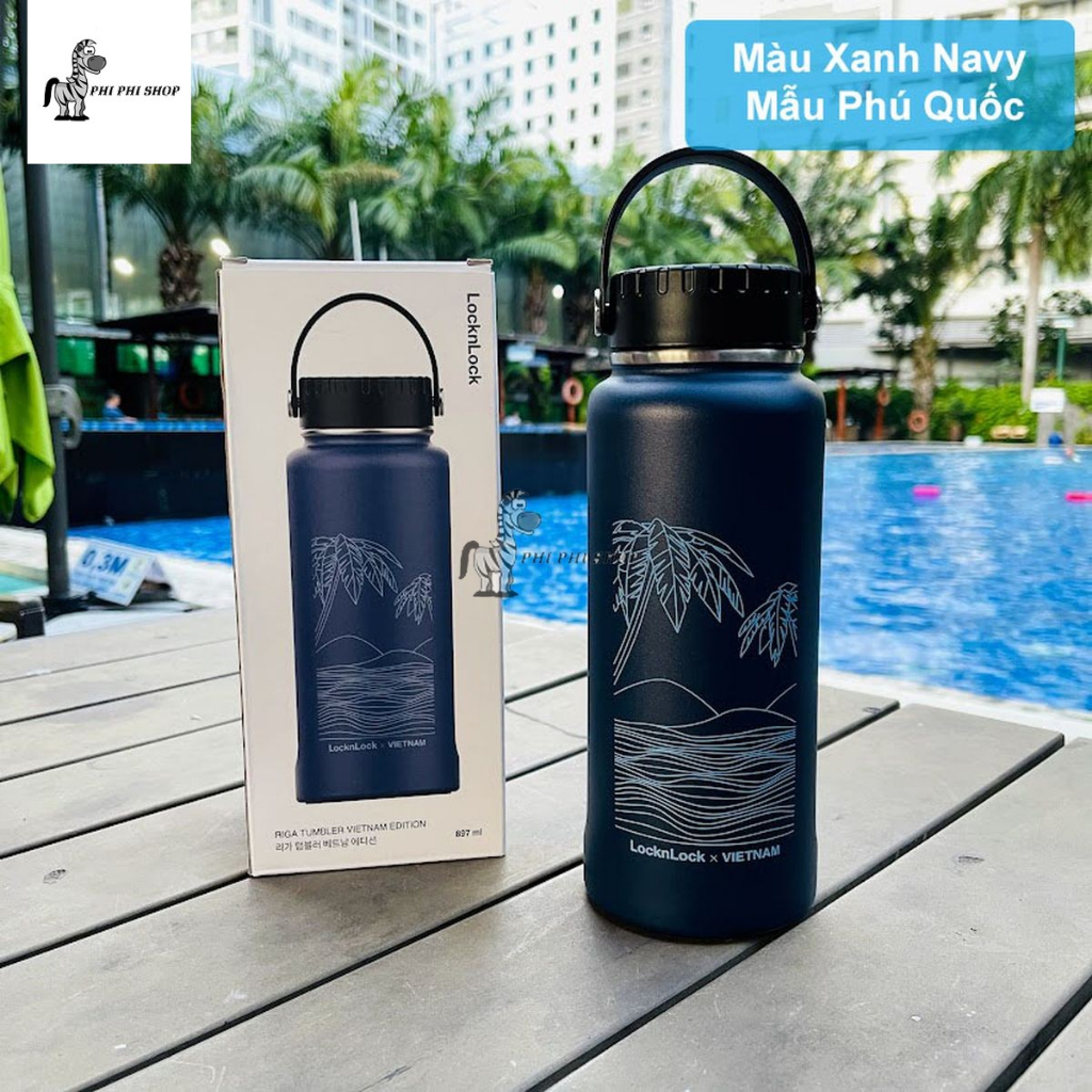 Bình Giữ Nhiệt 897ml Lock&Lock Riga Tumbler LHC4160 Vietnam Edition ...