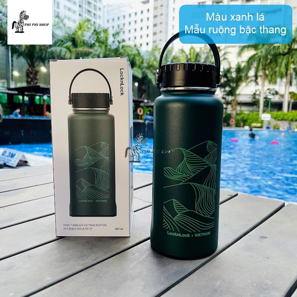 Bình Giữ Nhiệt 897ml Lock&Lock Riga Tumbler LHC4160 Vietnam Edition ...