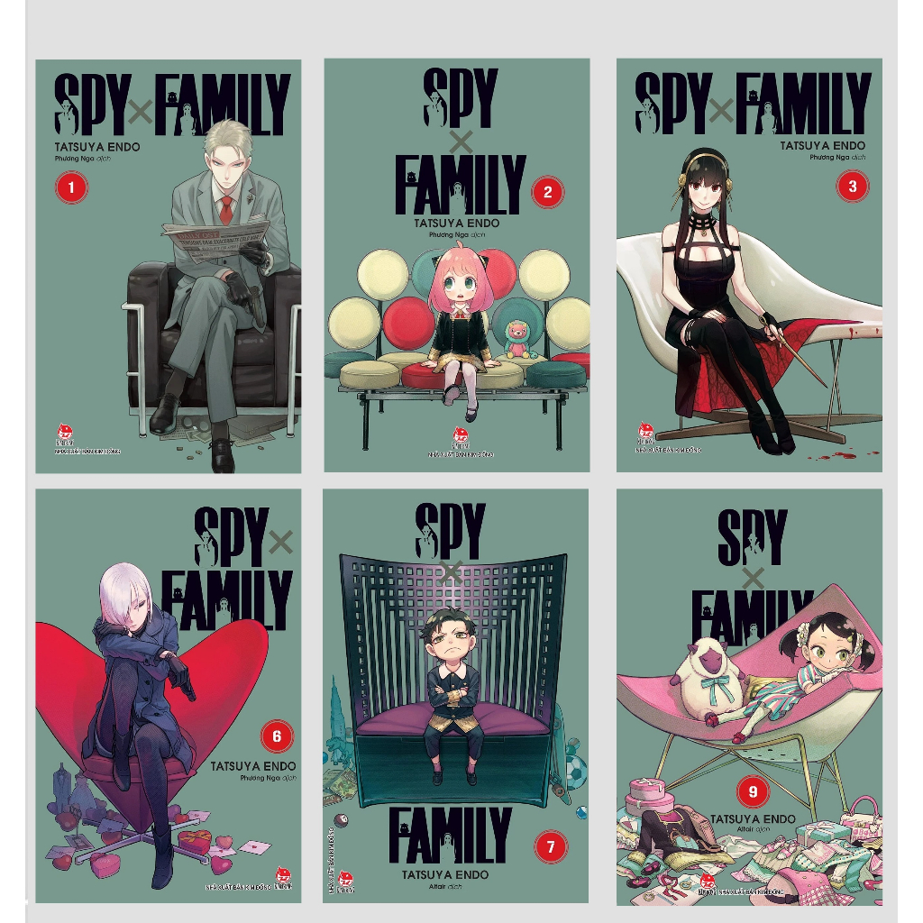 Ảnh Truyện tranh - SPY x FAMILY (Tập 1, 2, 3, ...9) -Tập lẻ tùy chọn 1