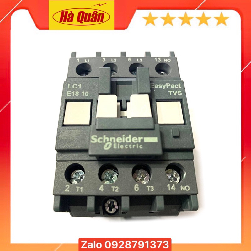 Contattore Schneider Electric LC1N1810M5N 18A-220V 50Hz Nuovo Originale - 1PZ Spedizione Veloce