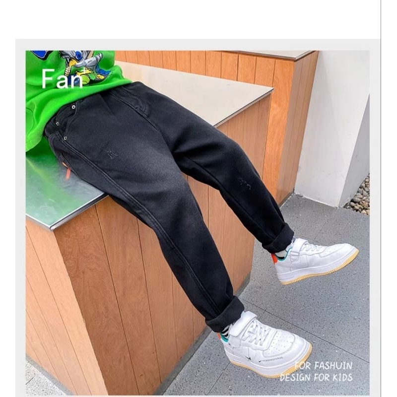 Quần bò quần jean bé trai 16-60kg ôm xưởng thanh lý