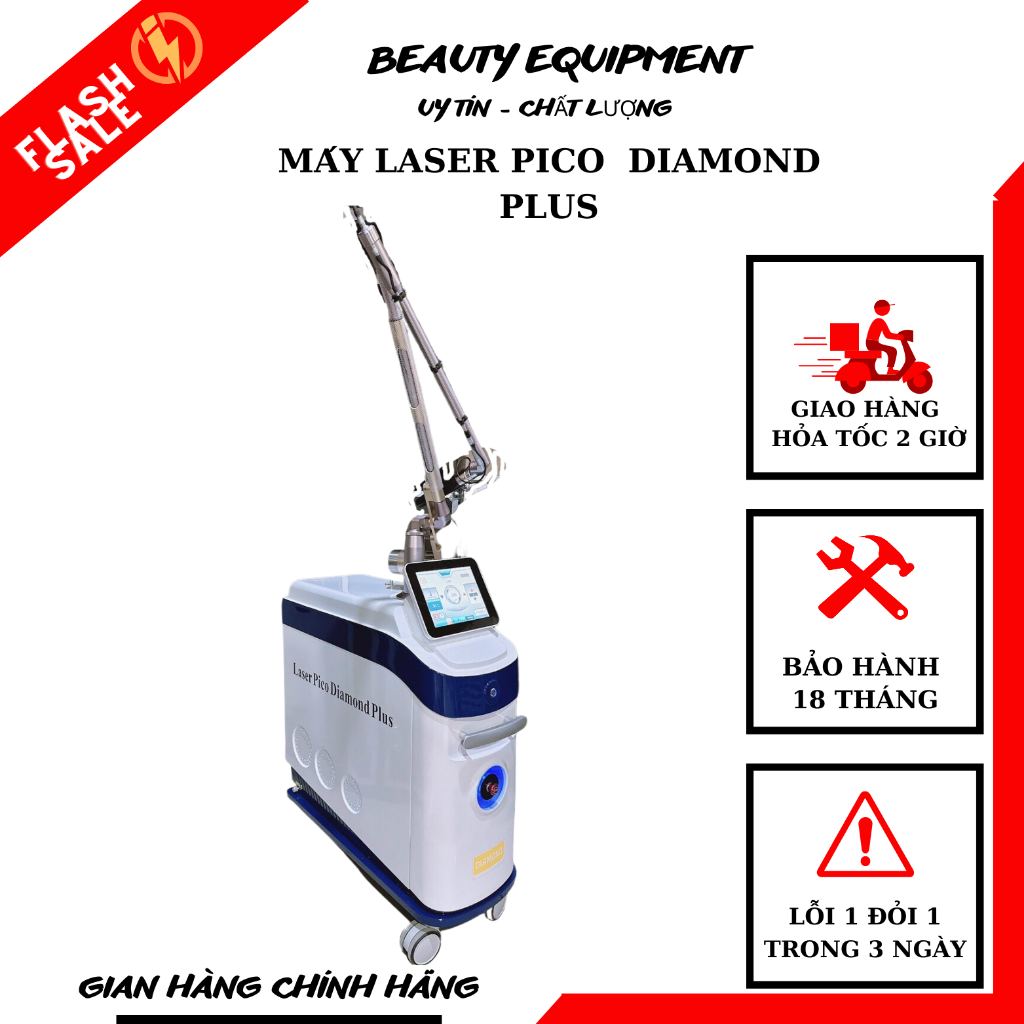 Máy Laser Pico DIAMOND PLUS Trục Khuỷu Shopee Việt Nam