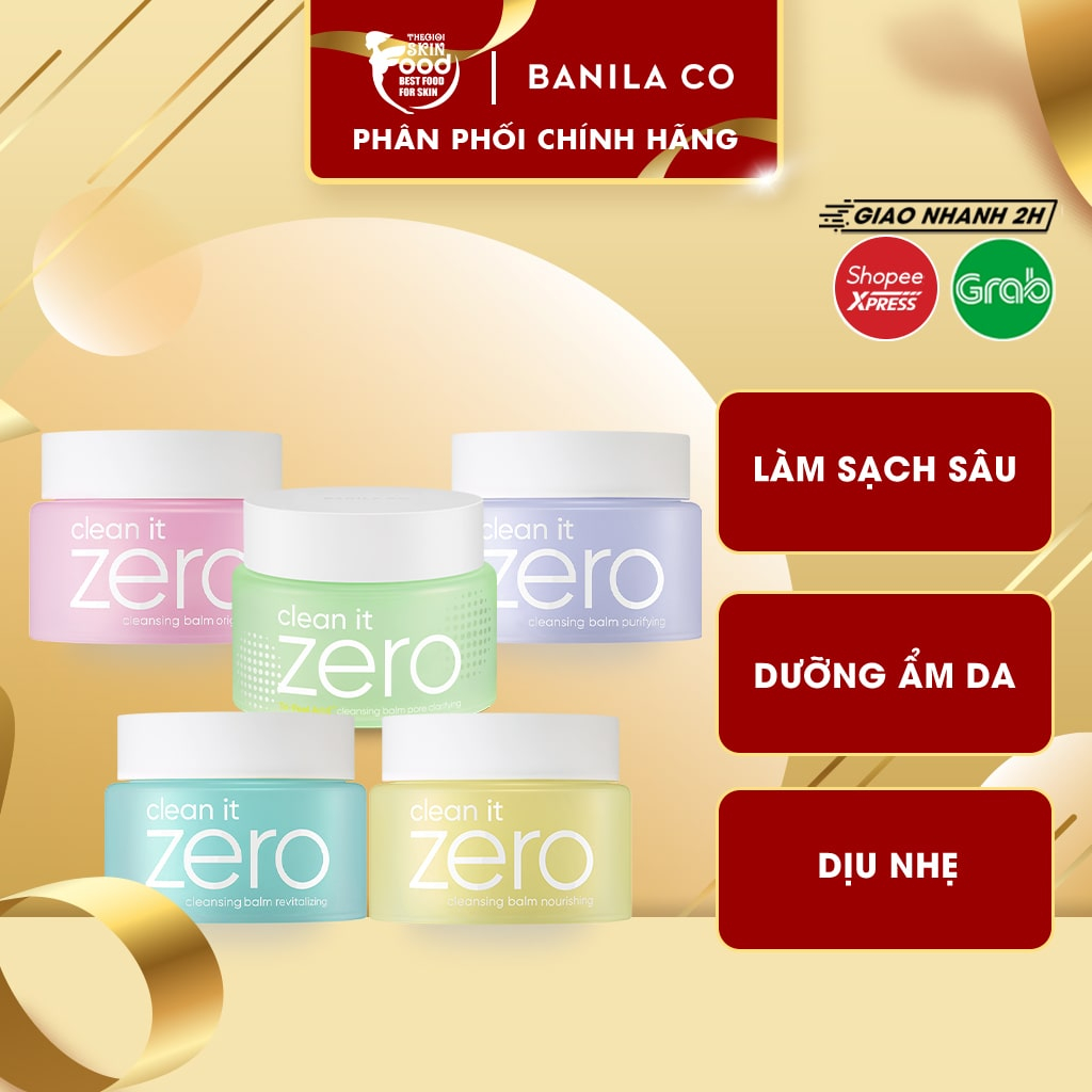 Sáp Tẩy Trang Banila Co Clean It Zero Cleansing Balm 100ml Shopee Việt Nam 5469