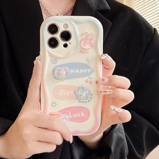 Ốp lưng iphone cạnh sóng nổi gắn charm hoạt hình cute 6/7/8/plus/x/xr/xs/11/12/13/14/15/16/pro max xx1031