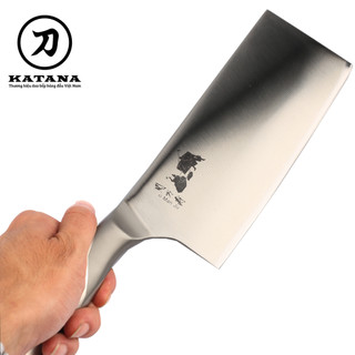 Dao phay chặt thịt Nhật cao cấp KAI Seki ManJu cán kim loại - 041BE0405 (160mm)