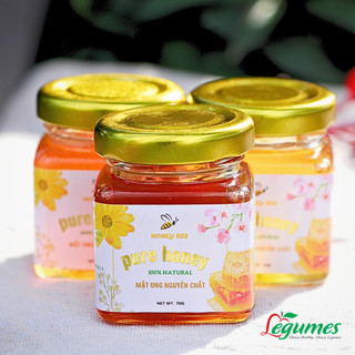 Mật ong hoa rừng hữu cơ nguyên chất từ thiên nhiên Honey Bee - Organic Honey Jungle Multi Flowers [ Légumes Vietnam ]