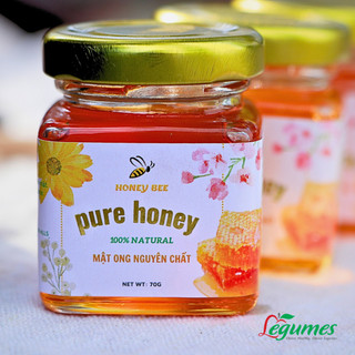 Mật ong hoa rừng hữu cơ nguyên chất từ thiên nhiên Honey Bee - Organic Honey Jungle Multi Flowers [ Légumes Vietnam ]
