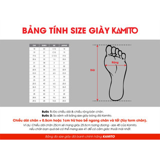 Giày cầu lông Kamito Colomax chính hãng, da cao cấp, khử mùi cực tốt,chất liệu EVA mềm mại, êm ái.
