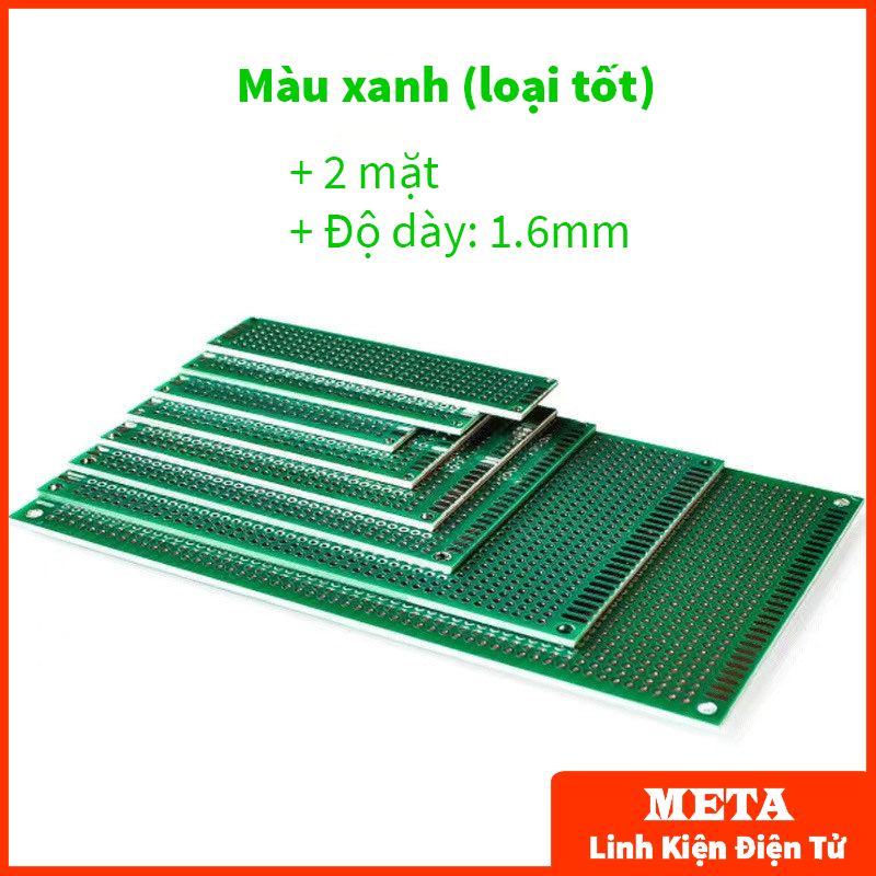 Bảng Mạch Đục Lỗ PCB, Phíp Đồng Lỗ PCB - Đủ Kích Thước, Khoảng Cách Lỗ ...