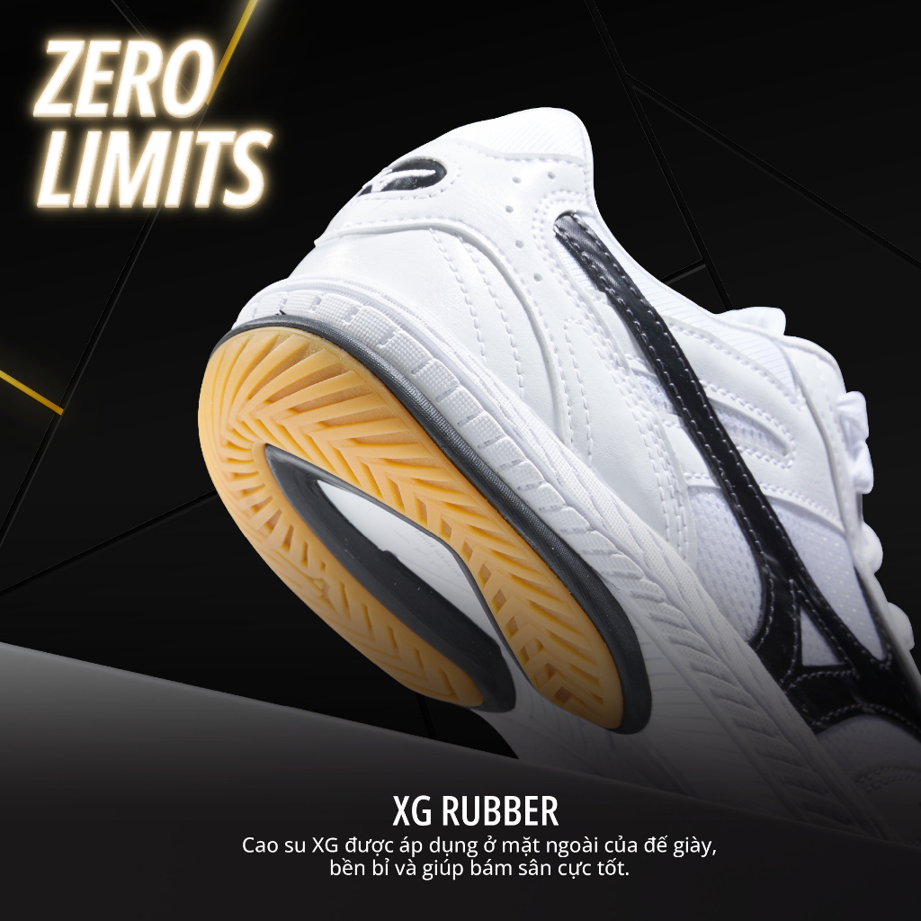 Ảnh Giày bóng bàn Mizuno Wave Drive 0 chính hãng, bám sân chống trơn trượt, chất liệu da thật, giảm chấn hiệu quả 4