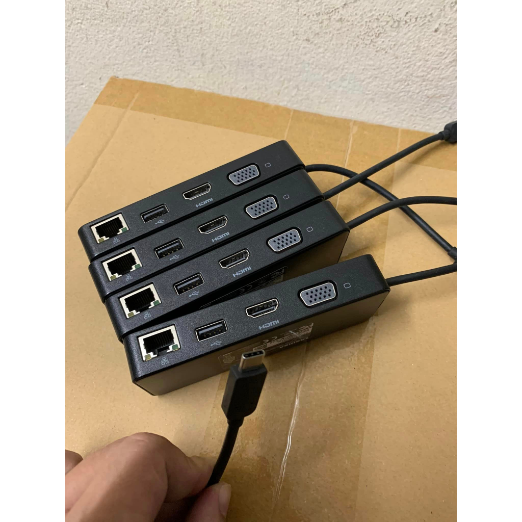 Hub USB C Toshiba HDMI-VGA-LAN | Shopee Việt Nam