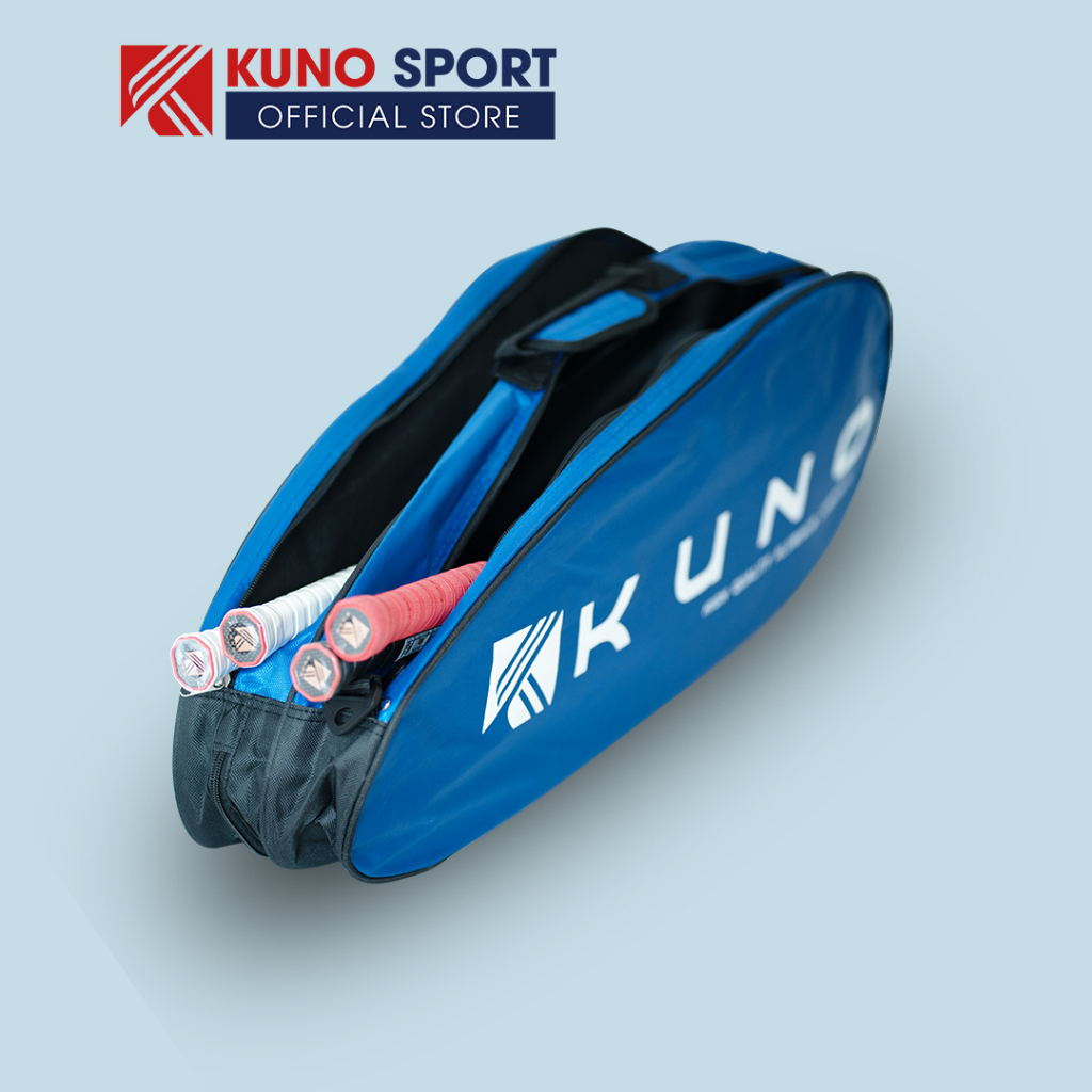 Ảnh Túi Đựng Vợt Cầu Lông KUNO 3 Ngăn Sức Chứa Lớn 1 Quai Khoác Đường Nét Bền Đẹp 2