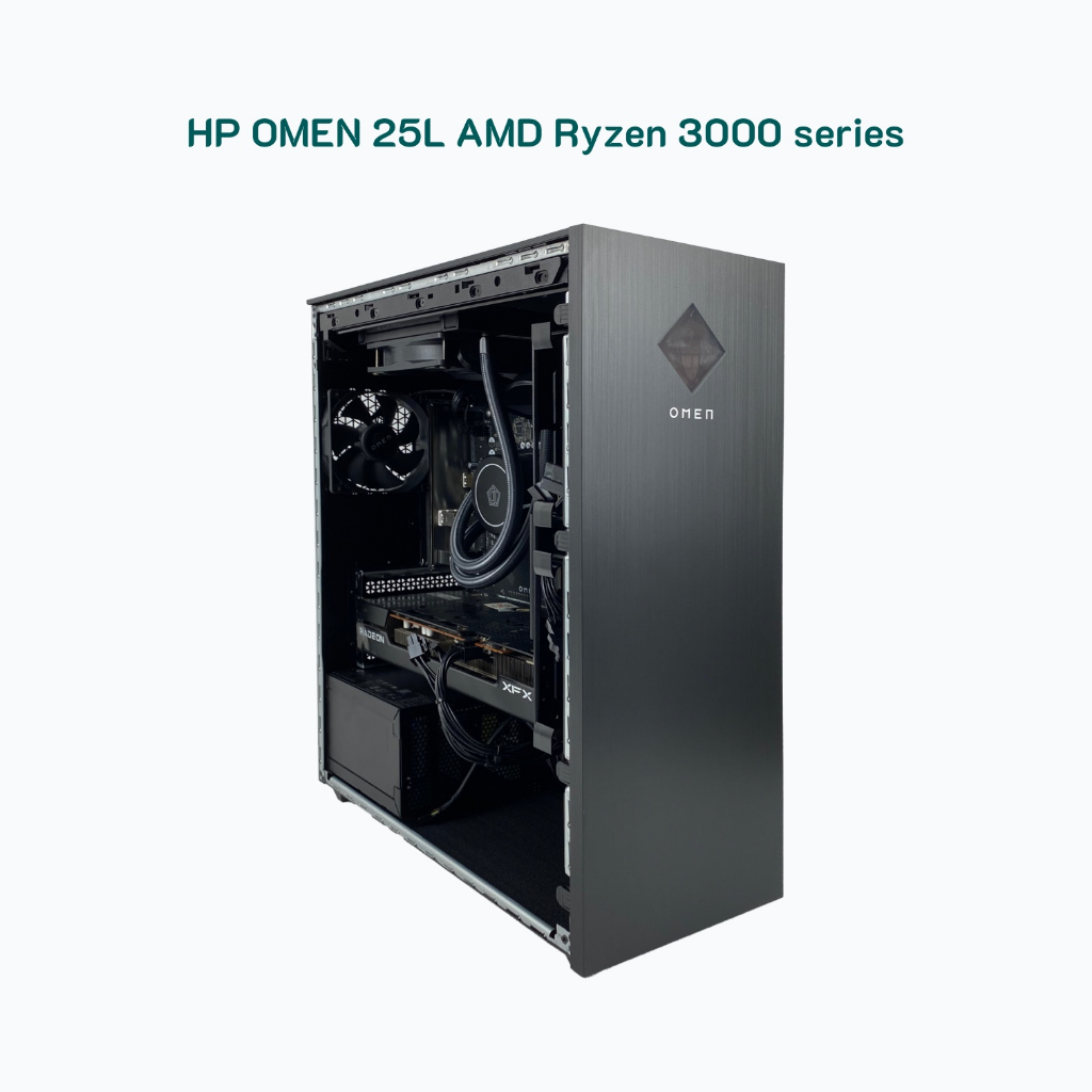 HP 2022 OMEN 25L ゲーミングデスクトップ、AMD Ryzen 5 5600G、16GB 