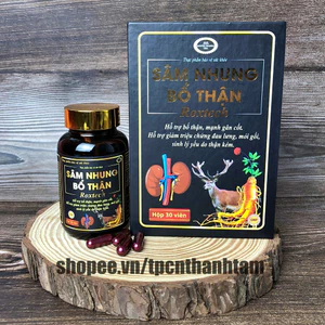 Viên uống tăng cường sinh lý Sâm Nhung Bổ Thận Roxtech , giảm xuất tinh sớm, kéo dài thời gian