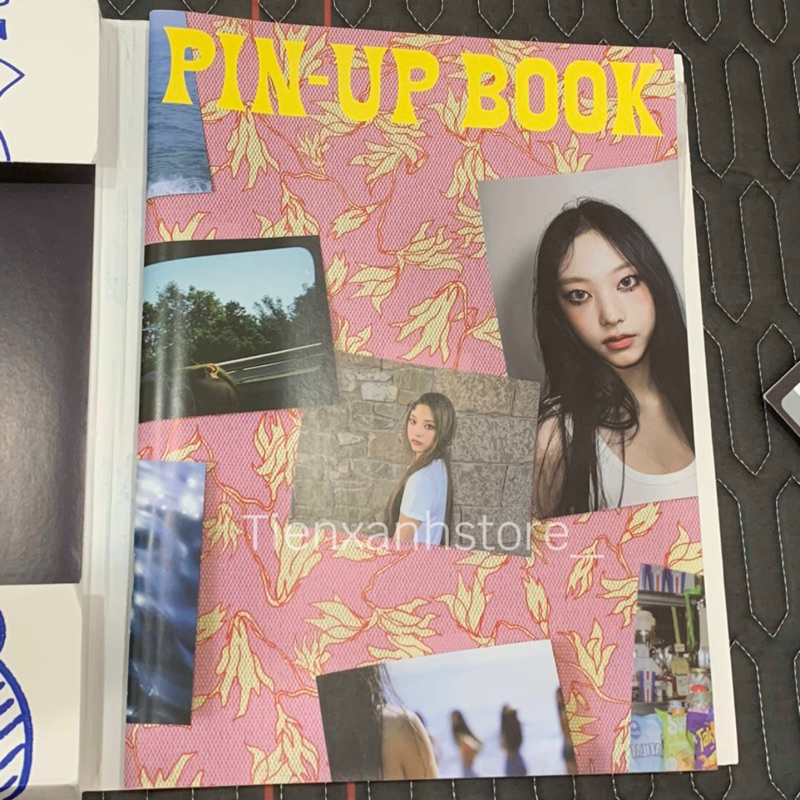 [ Official - sẵn ] Photobook Pin-up Book Haerin Newjeans Bluebook (đọc ...