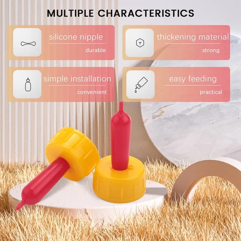 Núm vú cho dê con lắp vào tất cả vỏ chai nước ngọt