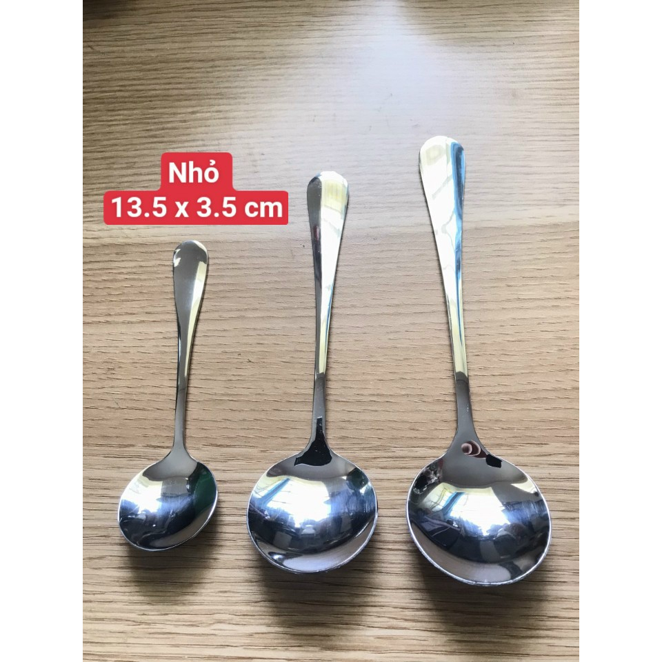 Muỗng Inox 304 Cao Cấp Inox 304 100%, Dày Dặn Cứng Cáp | Shopee Việt Nam