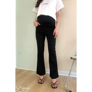 Quần bầu dài ống loe umi hàn, tôn dáng siêu xinh cho Mom