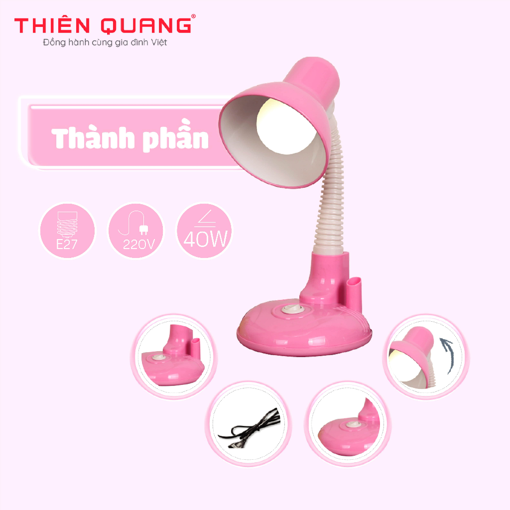 Đèn bàn chống cận cắm bút đa năng