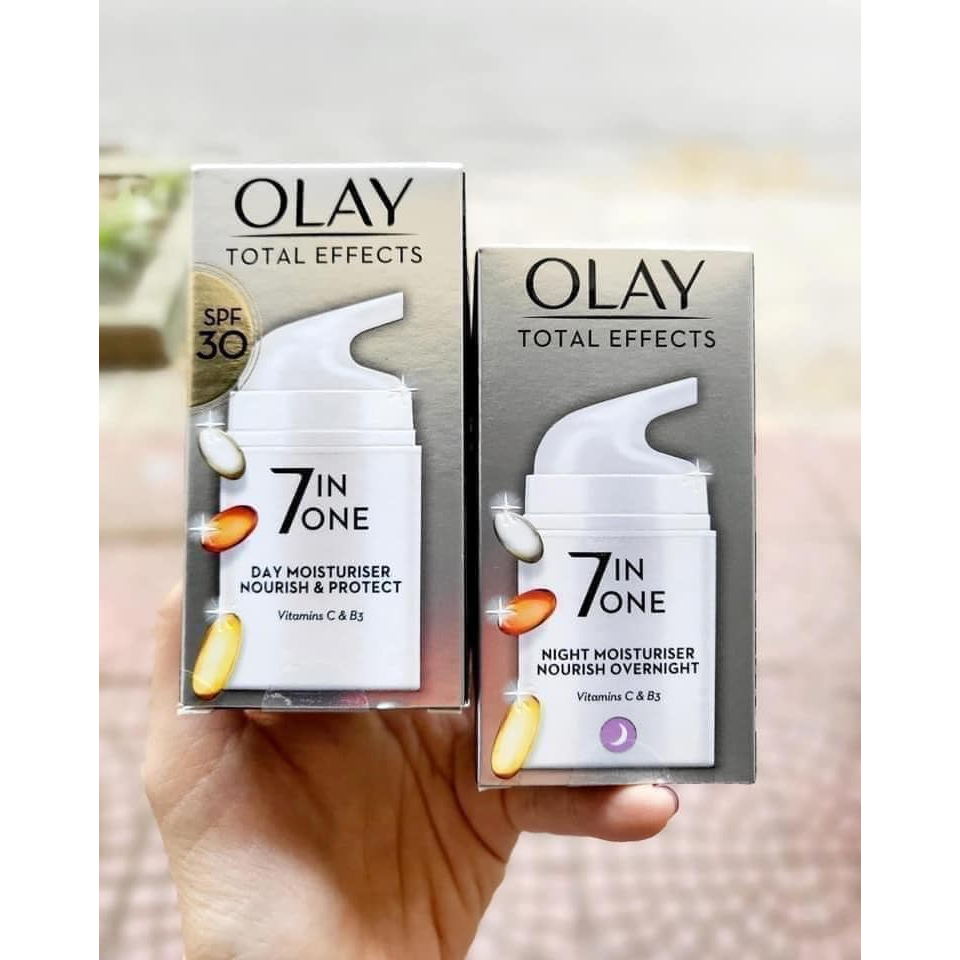 [bản Uk] Kem Dưỡng Da Chống Lão Hóa Olay Total Effects 7 In 1 50ml Shopee Việt Nam