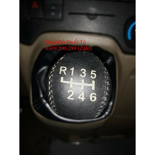 Bọc da cần số xe các đời xe Ford Transit bằng da bò ( KH đi xe khác vui lòng nhắn tên xe, đời xe cho shop)