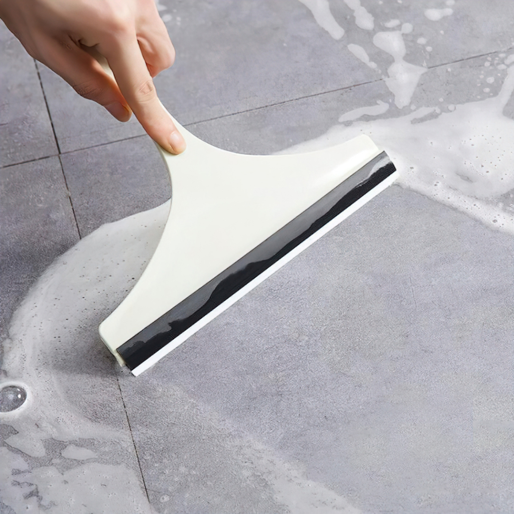 Dụng cụ lau kính cầm tay Giá Rẻ - Gạt kính,Gạt nước bàn ăn băm đa năng