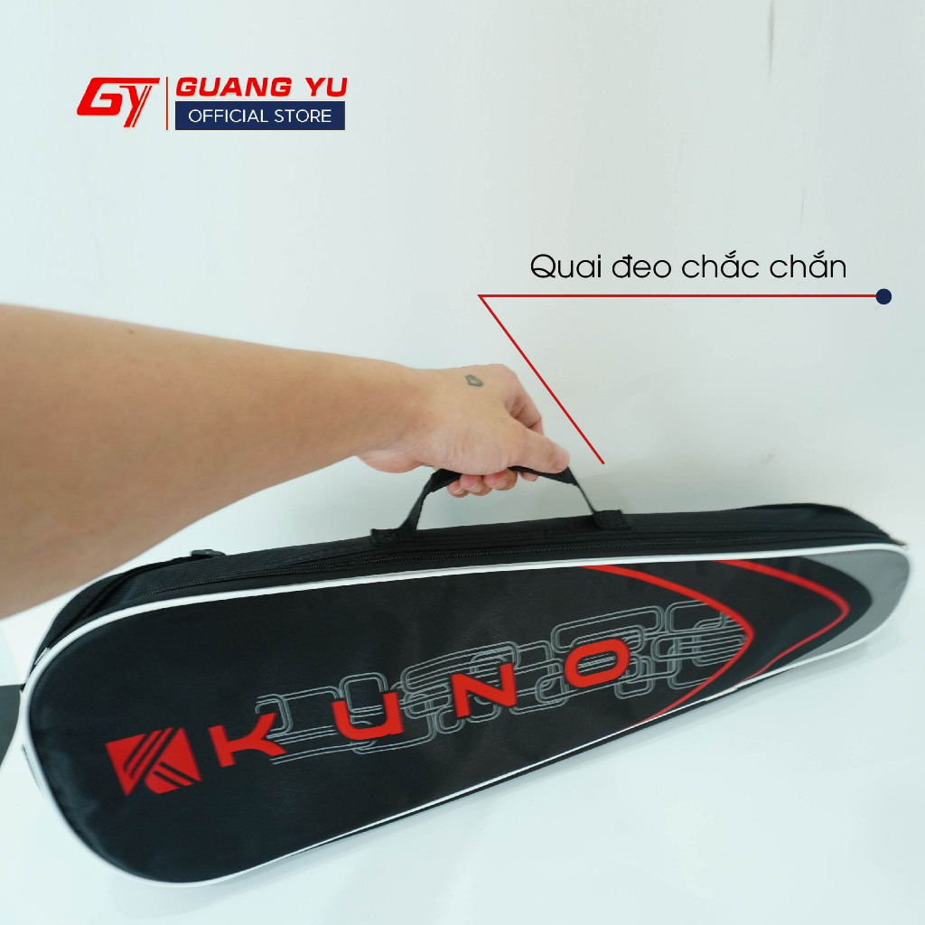 Ảnh Túi Đựng Vợt Cầu Lông Kuno 1 Ngăn Lớn, Chống Thấm Nước 4