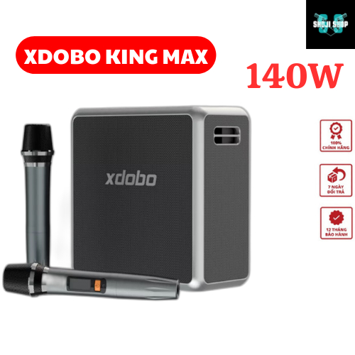 Enceinte Karaoké Portable Xdobo King Max 140W - Bluetooth Et Wifi - Avec Micro
