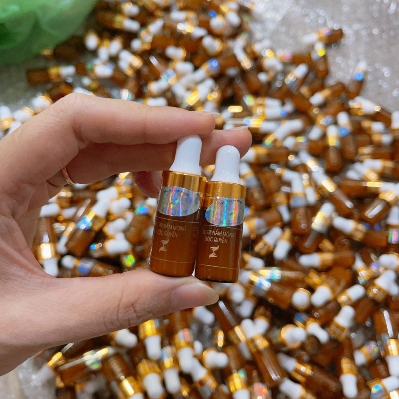 [Combo 5 lọ] Serum nấm móng tay chân , bọng móng, hư khoé, nước ăn tay chân, dưỡng cứng móng gia truyền 4ml