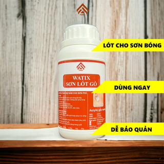Sơn Lót Gỗ Watix Giúp Che Khuyết Điểm, Phủ Đều Màu, Tăng Độ Bám Dính Cho Lớp Sơn Kế Tiếp