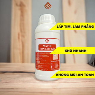 Sơn Lót Gỗ Watix Giúp Che Khuyết Điểm, Phủ Đều Màu, Tăng Độ Bám Dính Cho Lớp Sơn Kế Tiếp