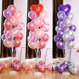 Trụ bong bóng cao 1,6 mét 19 nhánh siêu đẹp phụ kiện trang trí tiệc party, sinh nhật - YẾN NHI SHOP