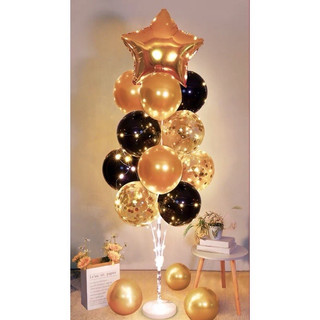 Trụ bong bóng cao 1,6 mét 19 nhánh siêu đẹp phụ kiện trang trí tiệc party, sinh nhật - YẾN NHI SHOP