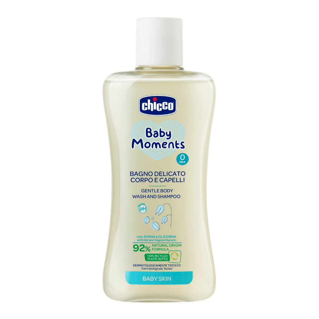 Sữa tắm gội chiết xuất Yến mạch Chicco 0M+ 200ml/500ml